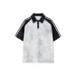 White with Black Collar