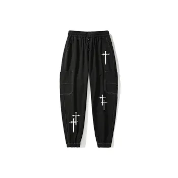 SANSYAS Casual Pants Unisex Black