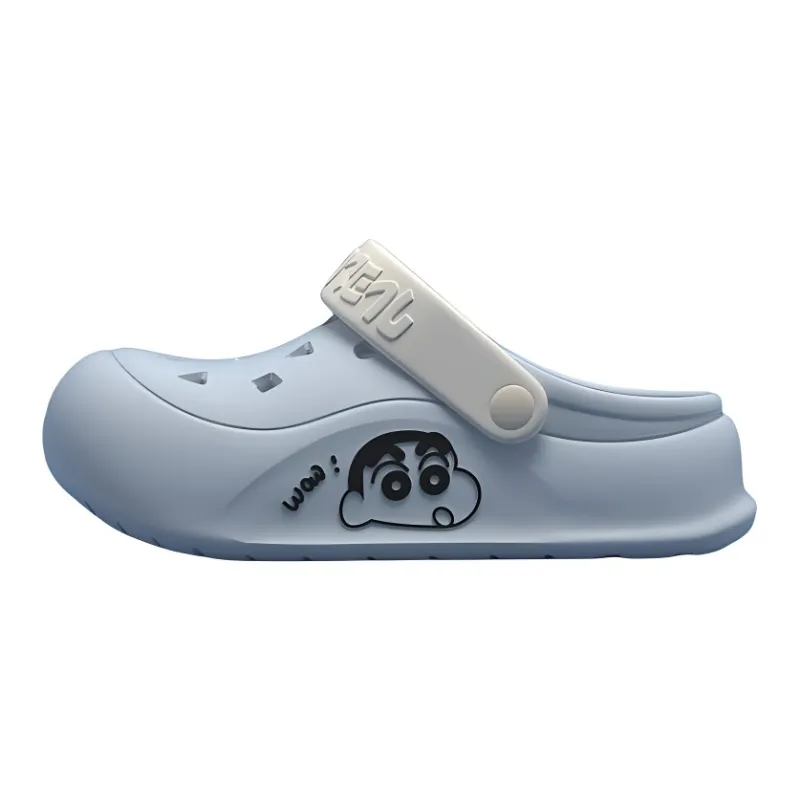 Ming Sheng Crayon Shin Chan Clogs Summer Squashy And Bouncy Feeling Cute Slip Resistant Home Slippers-10