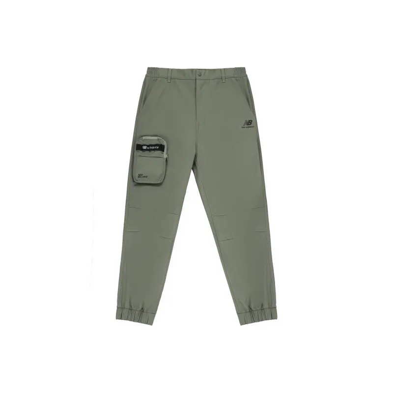 New Balance Cargo Pants Men Olive Green-0