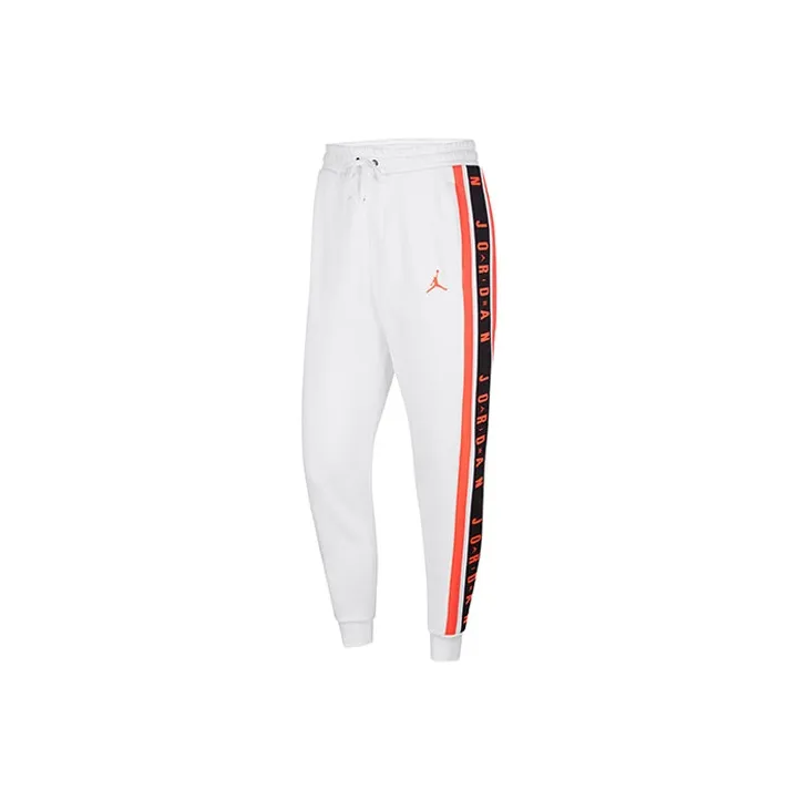 Jordan Knitted Sweatpants Men's White-0