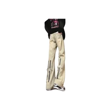 SIFLYTO Jeans Unisex Yellow Mud