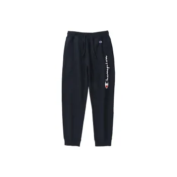 Champion Sports Pants Japan Version Unisex Navy Blue