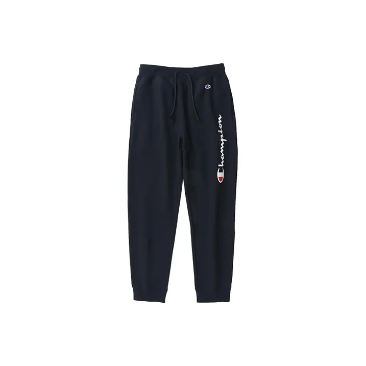 Champion Sports Pants Japan Version Unisex Navy Blue-0