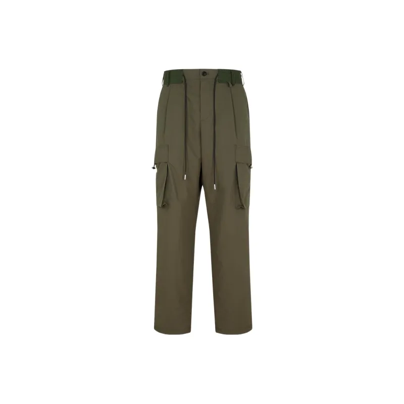 Sacai Cargo Pants Men Army Green-0
