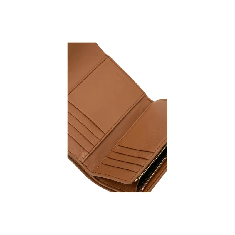 Furla Leather Wallet Medium Size Women's Brown-3