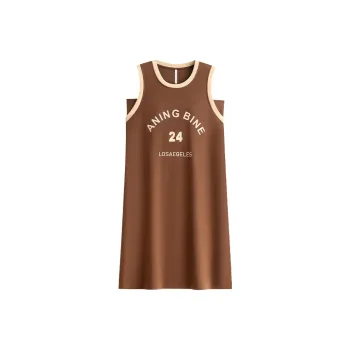 Yue Nei Nightgown Women's Coffee Brown