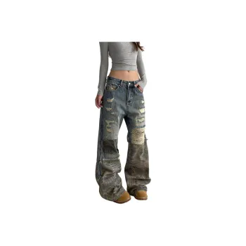 Pirkadat Jeans Unisex Blue