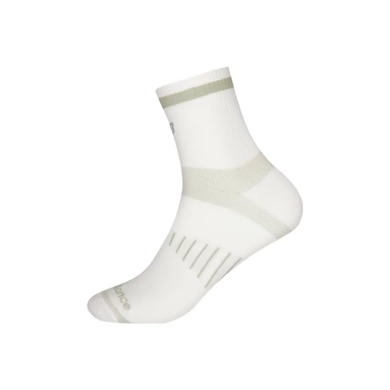 New Balance Ankle Socks Unisex 1 Pack White-0