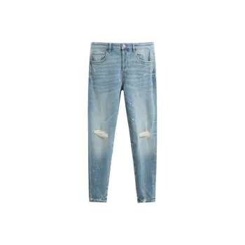 ZARA Jeans Men Blue/Green