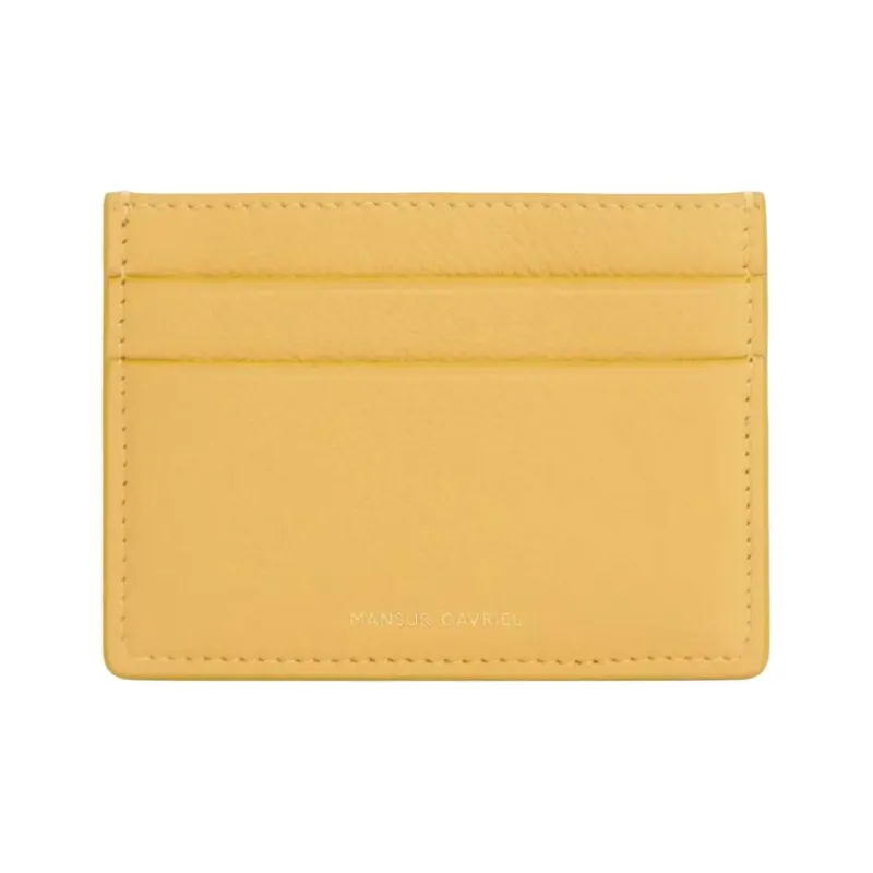 MANSUR GAVRIEL Logo stamp Cardholder-0