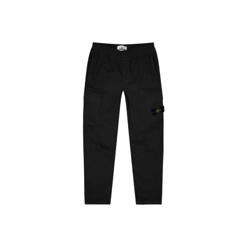 STONE ISLAND SS22 Casual Pants Men's Black-0