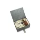 Gold Edge Lotus Leaf Silk Scarf+Moxibustion Device+Massage Comb+Box