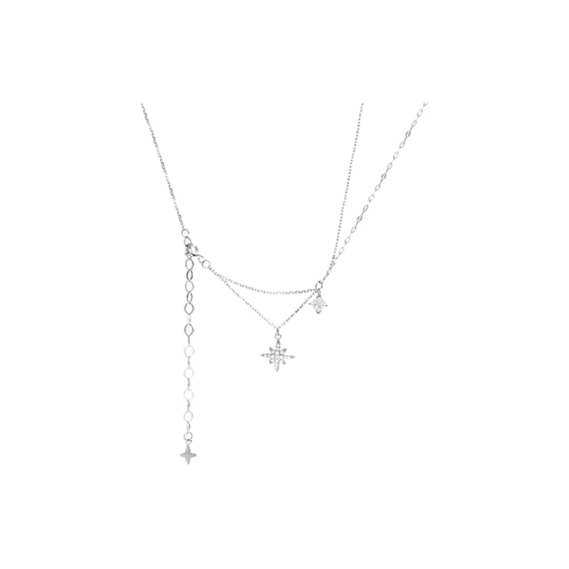 Asia Star S925 Silver Necklaces Women's-0