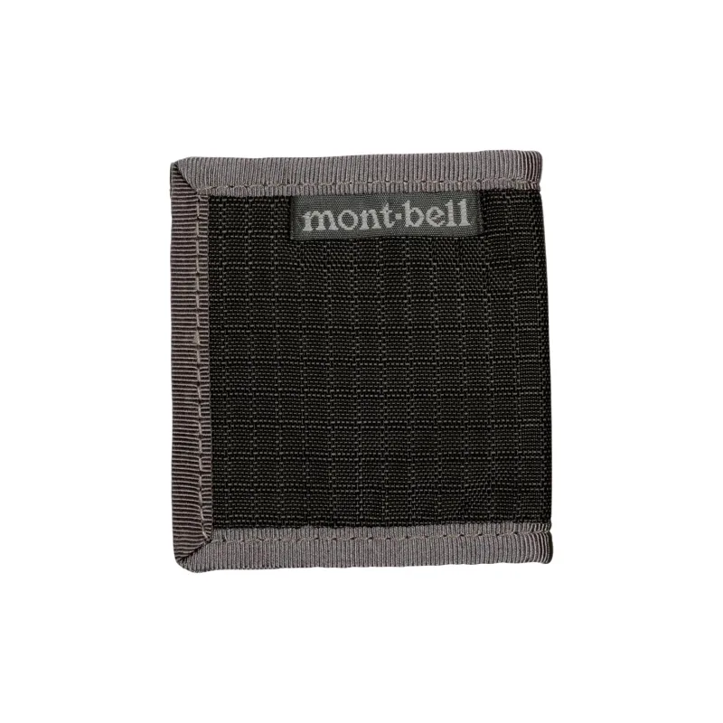 MONTBELL Nylon Coin Purse Unisex Black-0