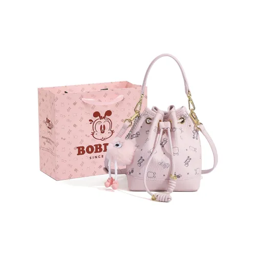 BOBDOG PU Handbag Small Size Women's Pink/Brown/Apricot