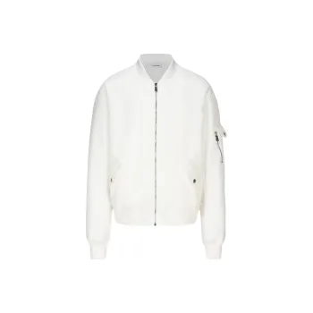 GALLIANO LANDOR Jackets Coats Unisex Coconut Milk White
