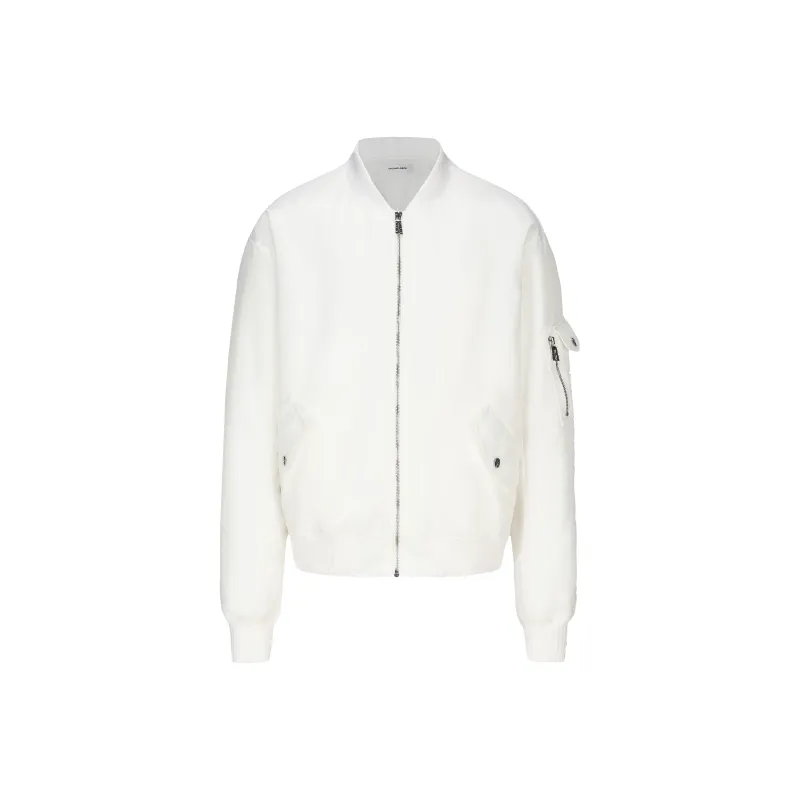 GALLIANO LANDOR Jackets Coats Unisex Coconut Milk White-0