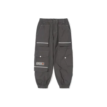 Clubxxhh Casual Pants Unisex Gray
