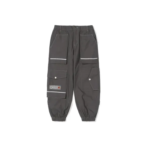 Clubxxhh Casual Pants Unisex Gray