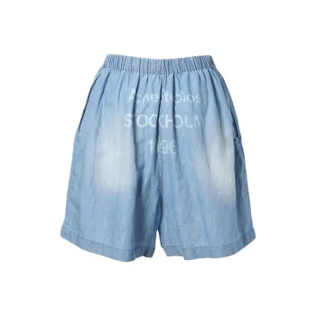 Acne Studios Denim Shorts Men's Medium Blue