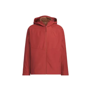 Adidas Jackets Coats Men's Soft Brown Soft Red