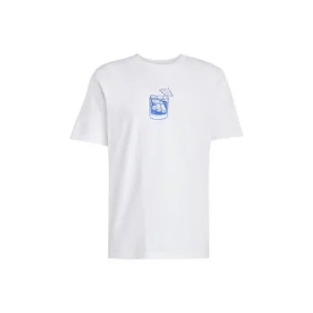 Adidas Free Shipping With AdiClub Lounge Drink Graphic Tee