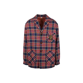 GUCCI Check Wool Jacket