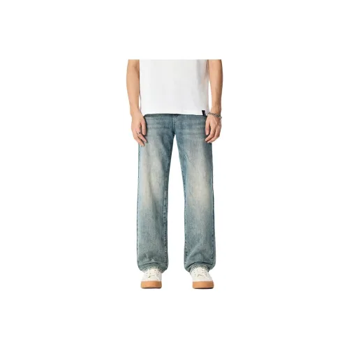 AHAH Winter Jeans Loose Fit Men's