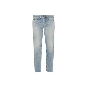 SAINT LAURENT Skinny 5 Pocket Denim 'Santa Monica Blue'