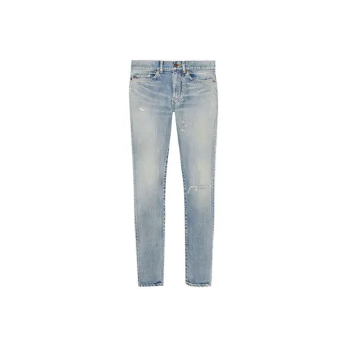 SAINT LAURENT Skinny 5 Pocket Denim 'Santa Monica Blue'