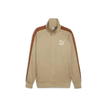 PUMA T7 ICONIC Track Jacket S PT Jackets & Coats Men's Khaki