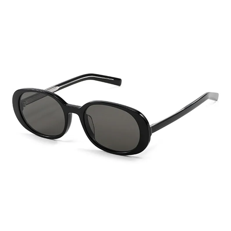 BOELEO Plate Frame Oval Sunglasses Women's-0