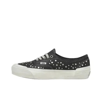 Vans Premium Authentic Anti Slip Wear Resistant Low Top Skateboard Shoes Unisex Black