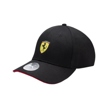 Ferrari Polyester, Metal Baseball Caps Unisex Black