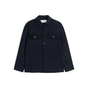 ARKET Jackets Coats Men's Dark Blue