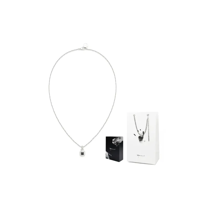 Empress 47 Concept 925 Sterling Silver Mountain Base Necklace Unisex-1