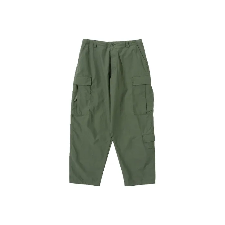 TBALLERBRAND SS22 Casual Pants Unisex Army Green-0