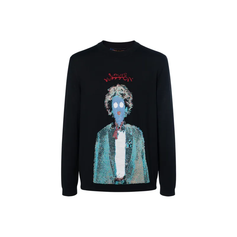 LOUIS VUITTON Neon Working Man Crewneck-0