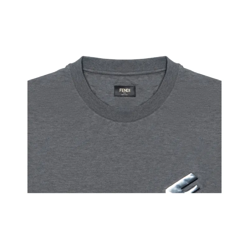 FENDI T Shirts Men Gray-6