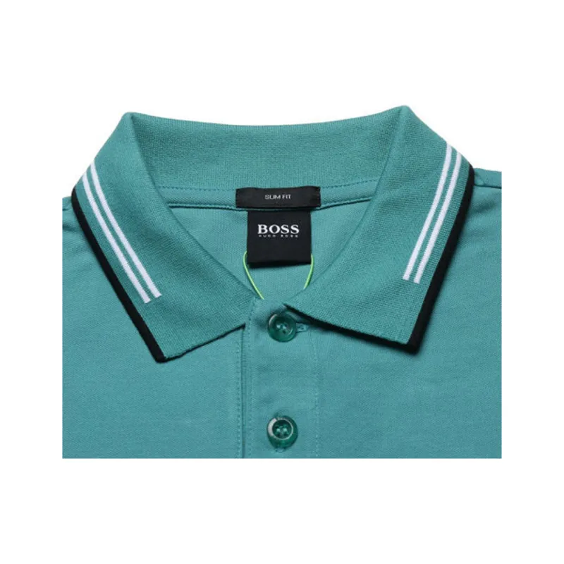 HUGO BOSS Polo Shirts Men Green-2