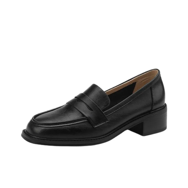 Alxnan Loafers Women's Dark Brown/Black-6