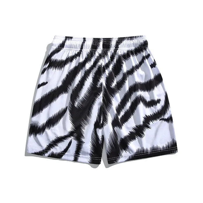 SIL VITIN Casual Shorts Unisex Zebra Print-1