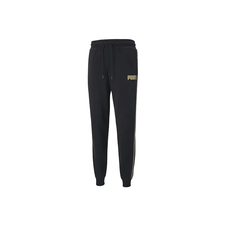 PUMA Knitted Sweatpants Men's Black-0