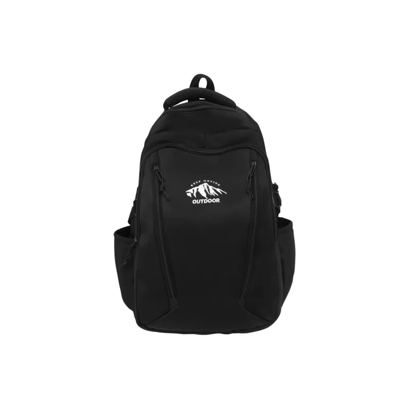 URBAN FOREST Nylon Backpack Unisex Orange/Green/Red/Black/White-13