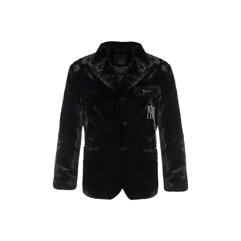 YLDP Furs Unisex Black-0