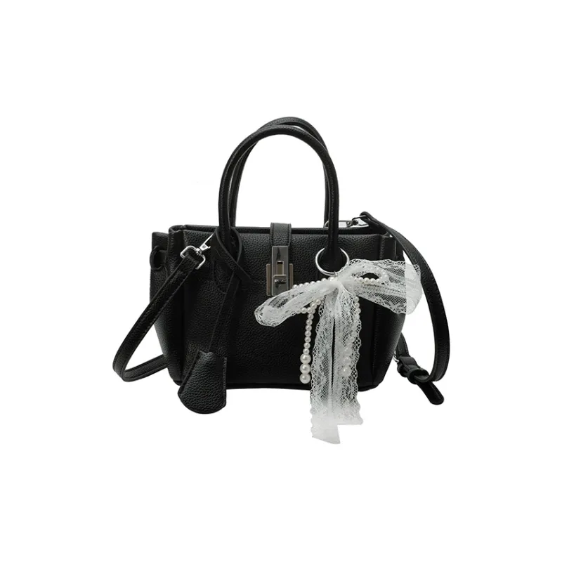 Yalu PU Handbag Women's White/Black/Khaki/Pink-20