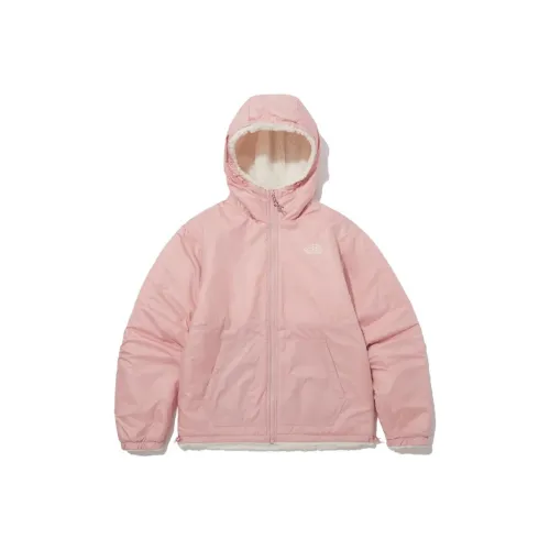 THE NORTH FACE Play Green Rvs Fleece Hoodie Pale Pink Unisex Korea Version