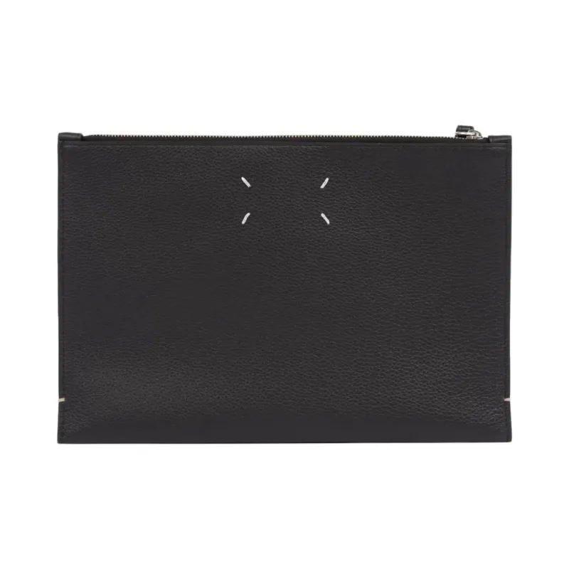 Maison Margiela Calfskin Clutch Women's Black-2