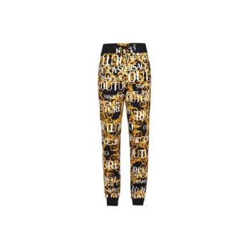 VERSACE JEANS COUTURE Jogger Sports Pants Men's Black